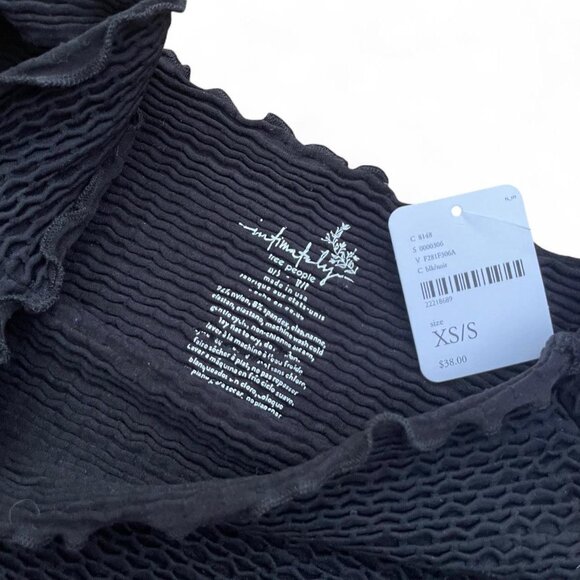 brand new - black textured bikini top - Picture 7 of 7